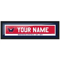 Washington Capitals - 6'' x 22'' Team Personalization Picture Frame