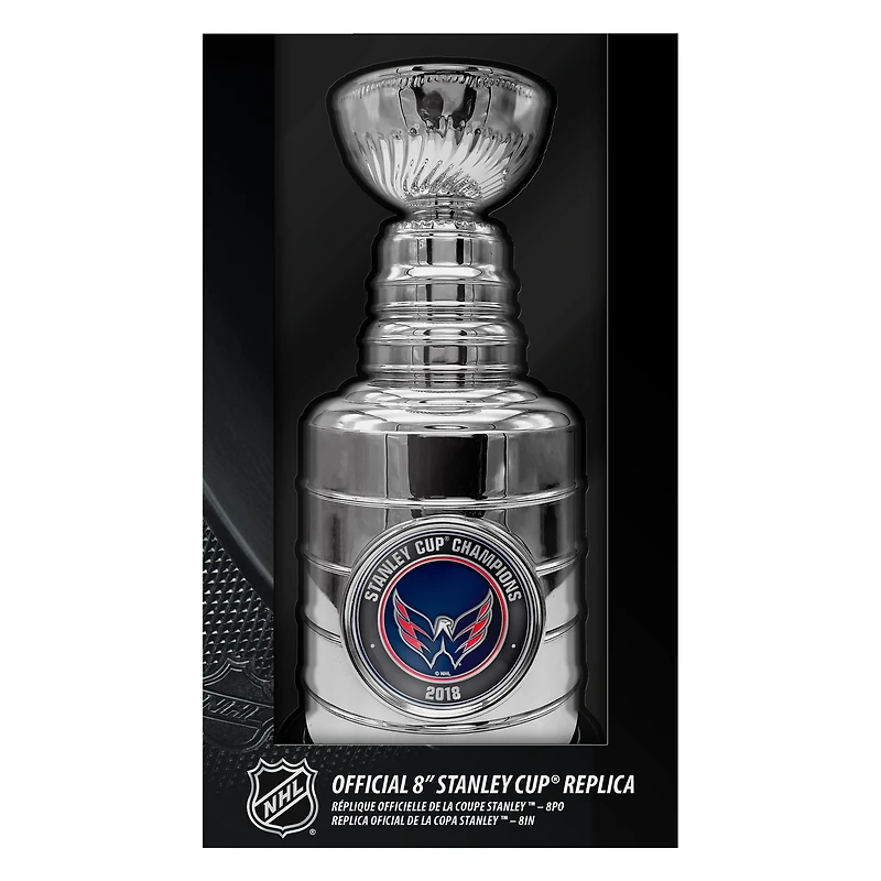 Capitals de Washington - Réplique de la Coupe Stanley 8''
