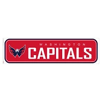 Washington Capitals - 90'' x 23'' Team Repositional Long Design Wall Decal