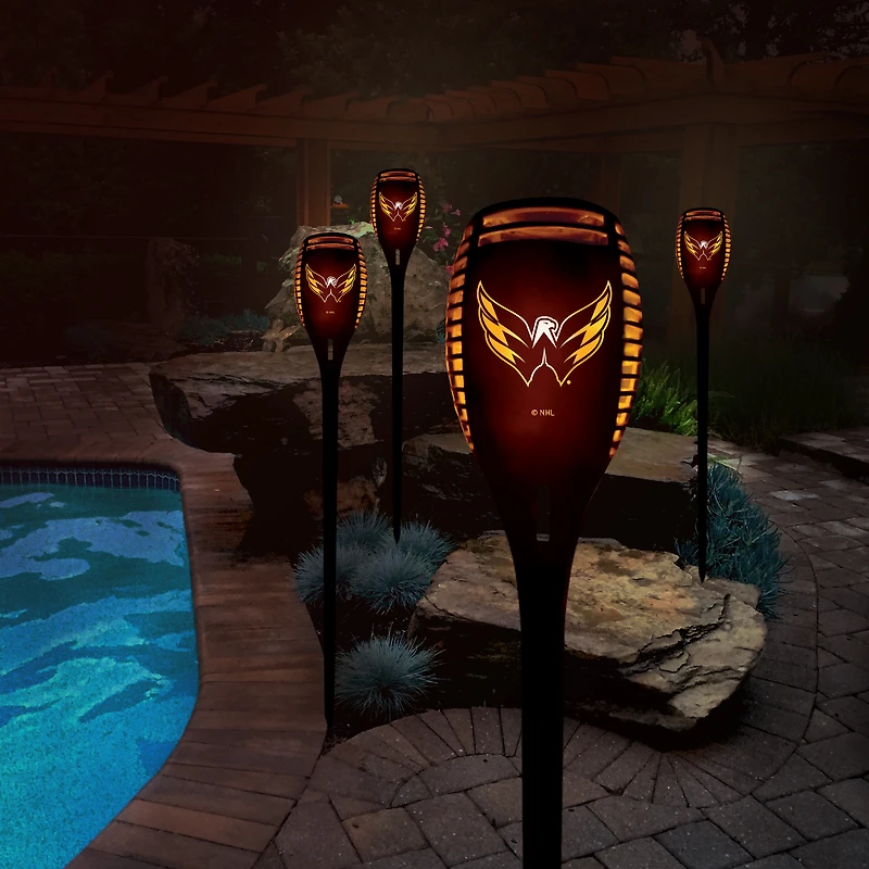 Washington Capitals LED Solar Torch