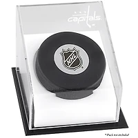 Vitrine de luxe avec logo des Washington Capitals Puck