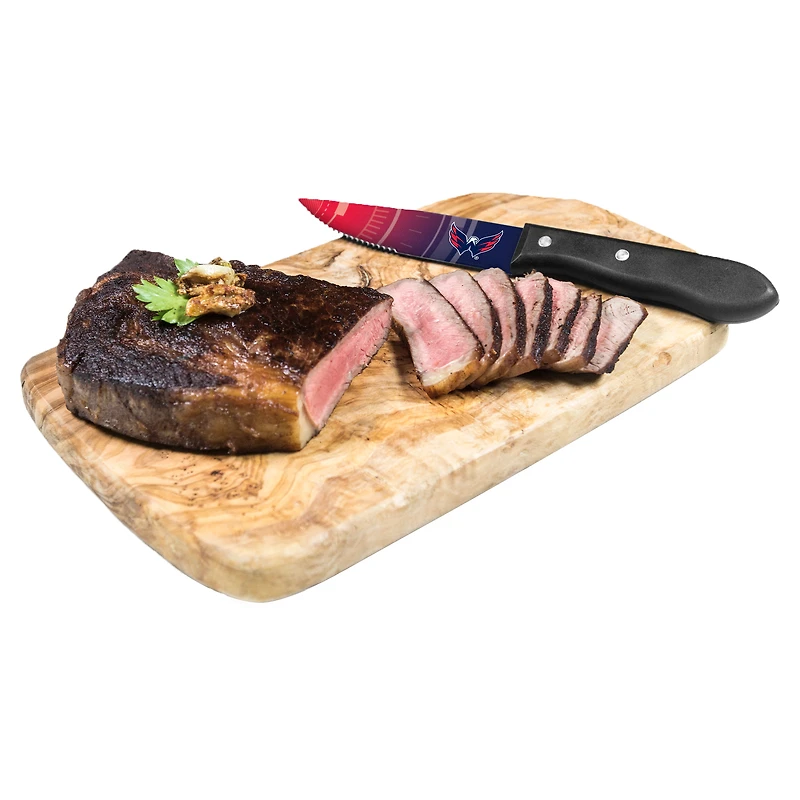 Washington Capitals - Ensemble de 4 couteaux à steak