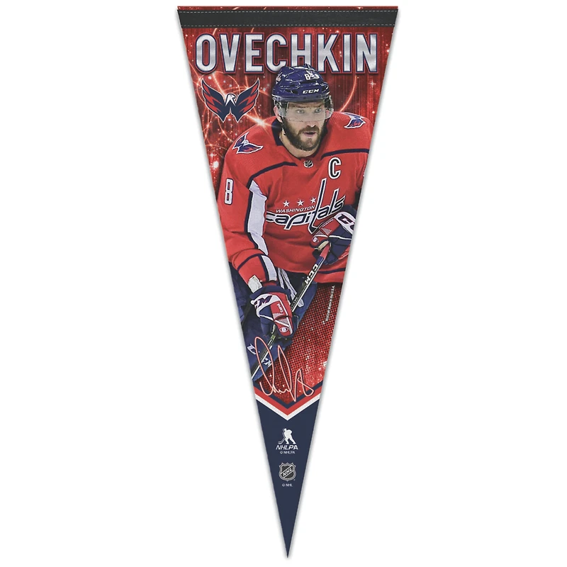 WinCraft Alexander Ovechkin Washington Capitals Fanion Premium 12" x 30"