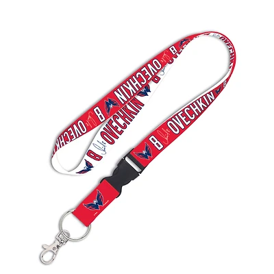 WinCraft Alexander Ovechkin Washington Capitals Buckle Player - Lanyard