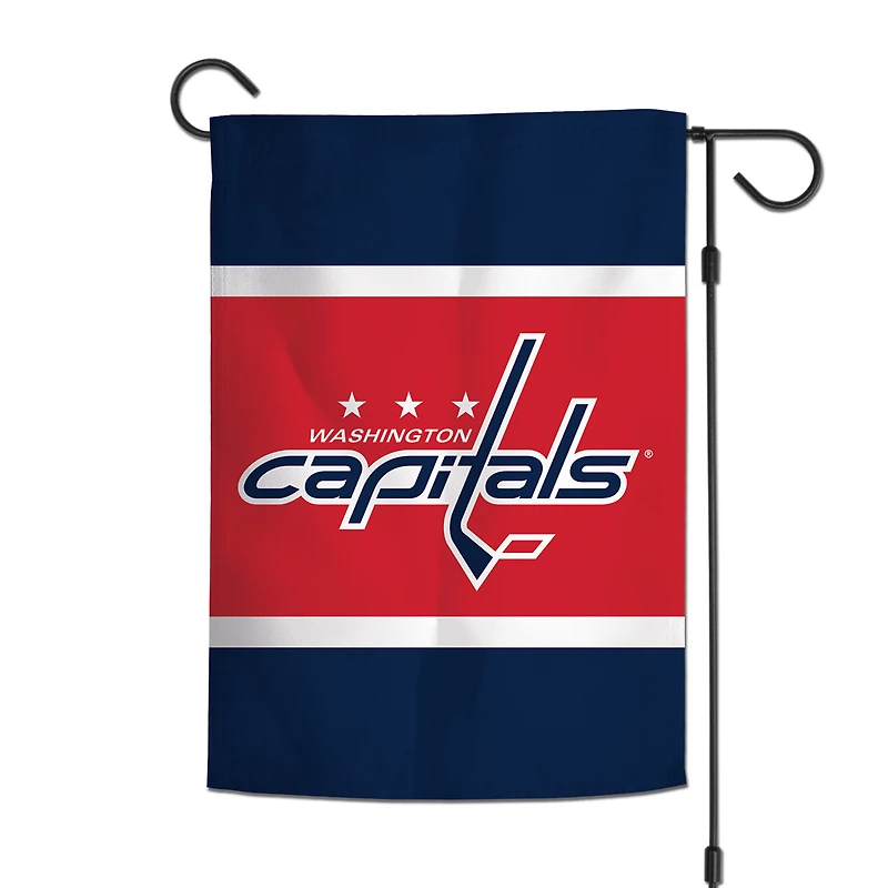 WinCraft Washington Capitals Drapeau de jardin double face 12" x 18"