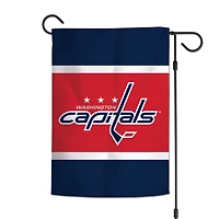 WinCraft Washington Capitals Drapeau de jardin double face 12" x 18"