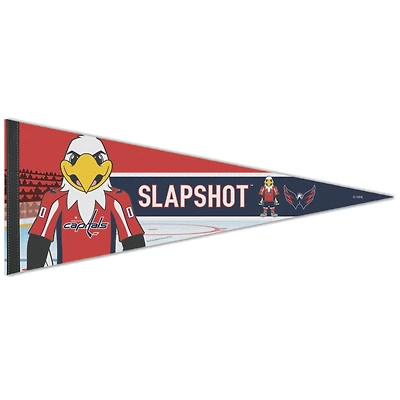 WinCraft Washington Capitals Fanion mascotte premium 12" x 30"