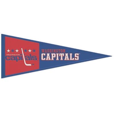 WinCraft Washington Capitals Fanion avec logo rétro 13" x 32"