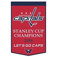 WinCraft Washington Capitals Bannière de championnat 24" x 38"