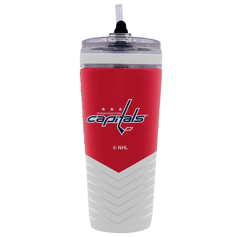 Bouteille shaker WinCraft Washington Capitals 4D Flex Ice de 770 ml