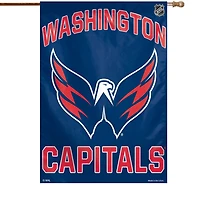 WinCraft Washington Capitals 28 "x 40" Bannière verticale simple face avec logo principal