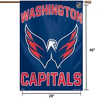 WinCraft Washington Capitals 28 "x 40" Bannière verticale simple face avec logo principal