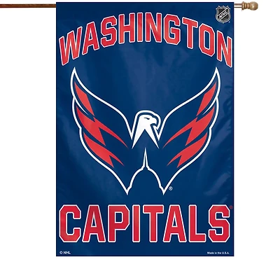 WinCraft Washington Capitals 28 "x 40" Bannière verticale simple face avec logo principal