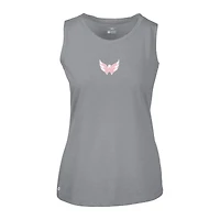 Débardeur gris à logo Macy Core pour la fête des mères Washington Capitals femme Levelwear