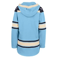 Women's '47  Light Blue Washington Capitals Superior Lacer Pullover Hoodie