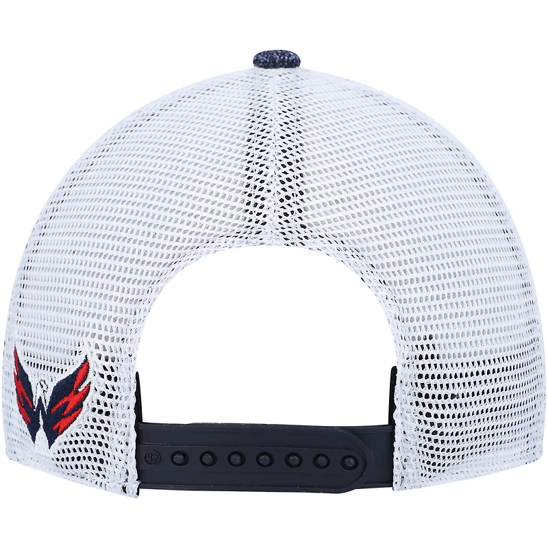 Casquette '47 Navy/White Washington Capitals Encore MVP Trucker Snapback pour femme