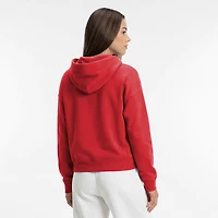 Sweat à capuche Champion rouge Washington Capitals pour femmes