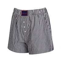 Women's Concepts Sport  Charcoal Washington Capitals Two-Pack Boxer Shorts Set