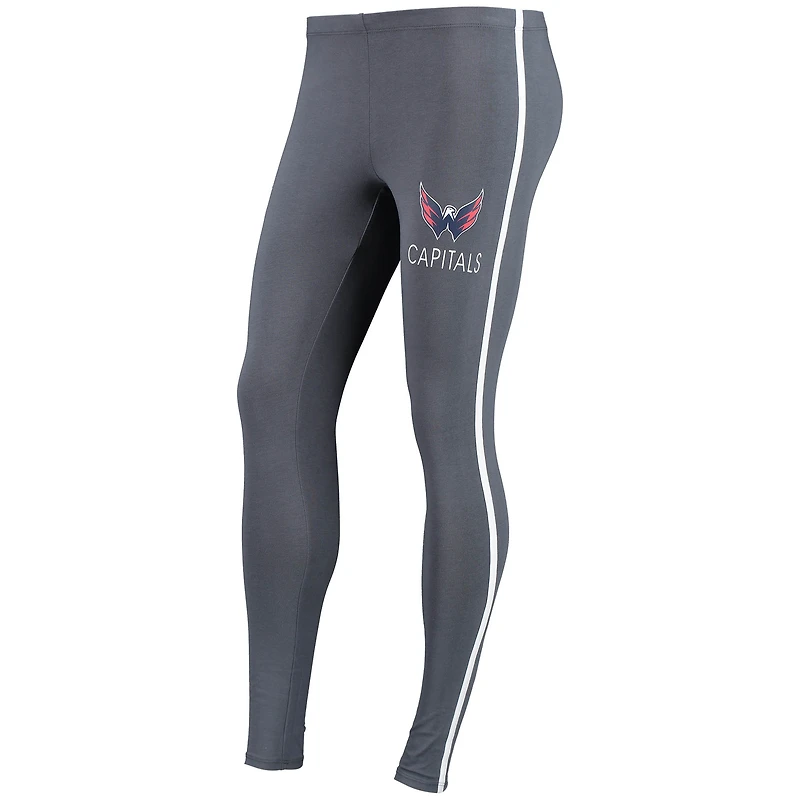 Women's Concepts Sport White/Charcoal Washington Capitals Sonata T-Shirt & Leggings Set