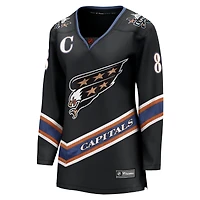Maillot de joueur Breakaway noir édition spéciale 2.0 Fanatics Alexander Ovechkin des Capitals Washington pour femmes
