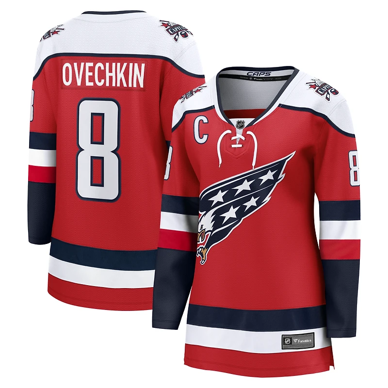 Women's Fanatics Alexander Ovechkin Red Washington Capitals Alternate Breakaway Player Jersey