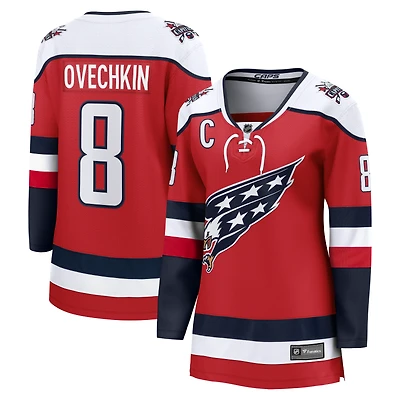 Women's Fanatics Alexander Ovechkin Red Washington Capitals Alternate Breakaway Player Jersey