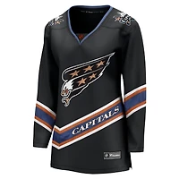Maillot vierge Breakaway Blank édition spéciale 2.0 Fanatics pour femmes, Washington Capitals, noir