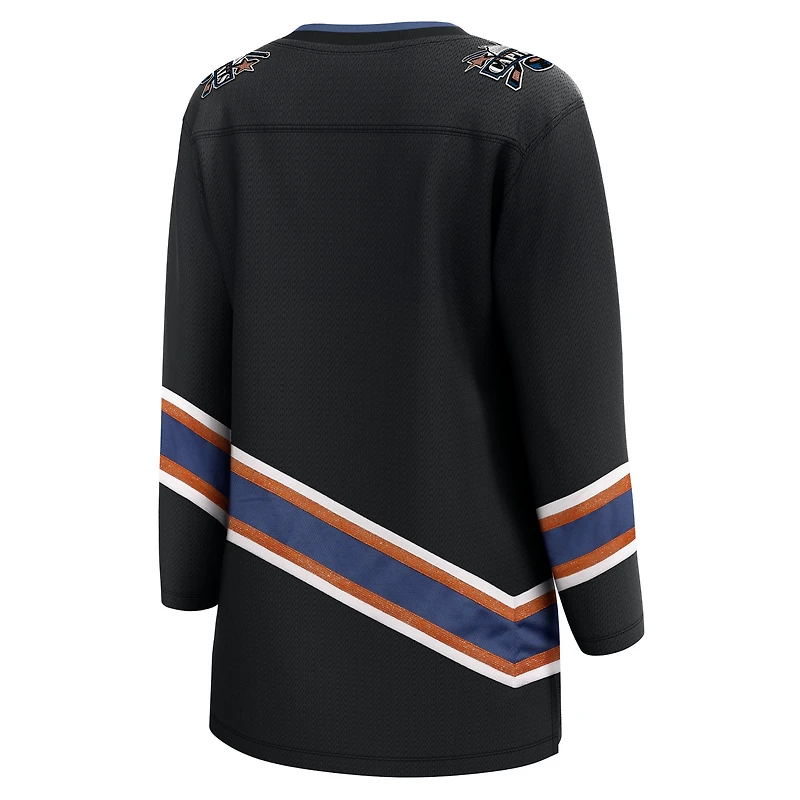 Maillot vierge noir Fanatics Washington Capitals édition spéciale 2.0 Breakaway pour femmes