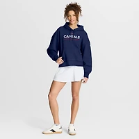 Women's Fanatics Navy Washington Capitals Authentic Pro Primary Pullover Hoodie