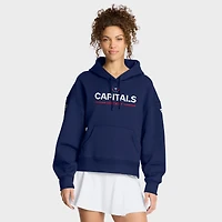 Women's Fanatics Navy Washington Capitals Authentic Pro Primary Pullover Hoodie