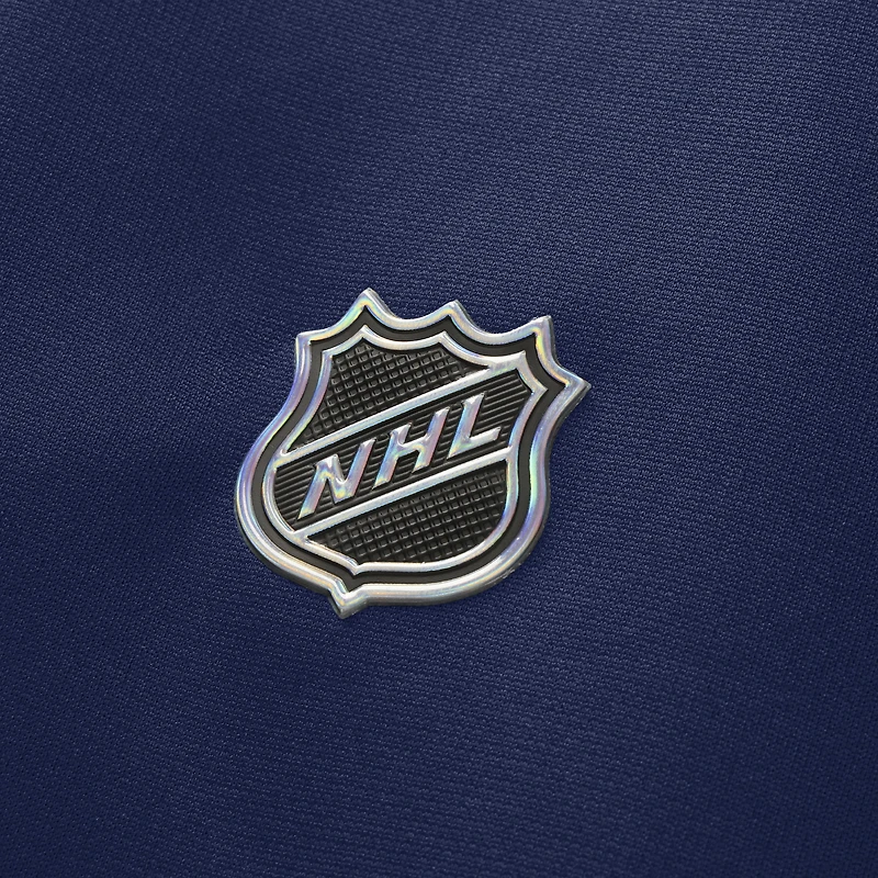 Sweat à capuche zippé entièrement Authentic Pro Rink pour femme Fanatics Navy des Capitals de Washington