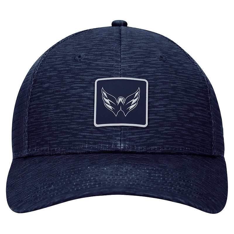 Women's Fanatics  Navy Washington Capitals Authentic Pro Road Trucker Adjustable Hat