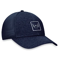 Women's Fanatics  Navy Washington Capitals Authentic Pro Road Trucker Adjustable Hat