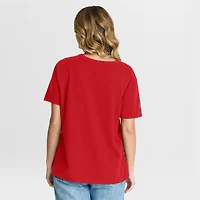 Women's Fanatics Red Washington Capitals Authentic Pro Primary T-Shirt