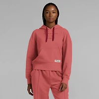 Women's Fanatics Red Washington Capitals Elements Future Ground Subtle Tonal Pullover Hoodie