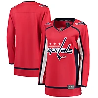 Maillot rouge pour femmes Fanatics des Capitals de Washington à domicile Breakaway