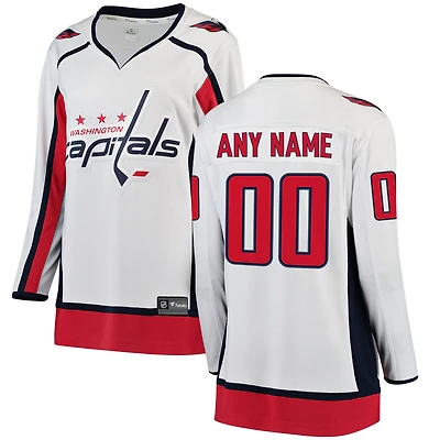 Women's Fanatics White Washington Capitals Breakaway - Custom Jersey