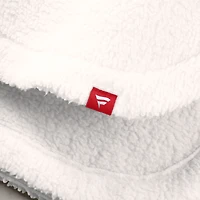 Pull à demi-boutons-pression en sherpa Rush blanc Washington Capitals de Fanatics pour femmes