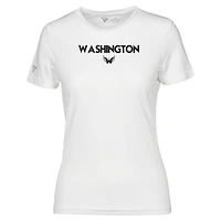 T-shirt capsule Maddox City pour femme des Capitals de Washington blanc Levelwear