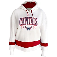Women's Profile White Washington Capitals Plus Hoodie