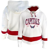 Women's Profile White Washington Capitals Plus Hoodie