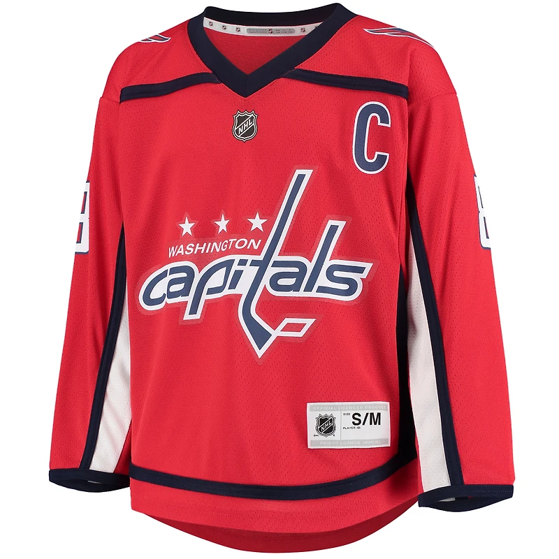 Youth Alexander Ovechkin Red Washington Capitals Home Replica Player Jersey