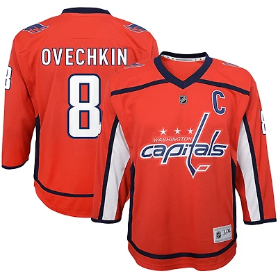 Youth Alexander Ovechkin Red Washington Capitals Home Replica Player - Jersey