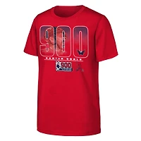 T-shirt Youth Fanatics Alexander Ovechkin Red Washington Capitals 900e but en carrière