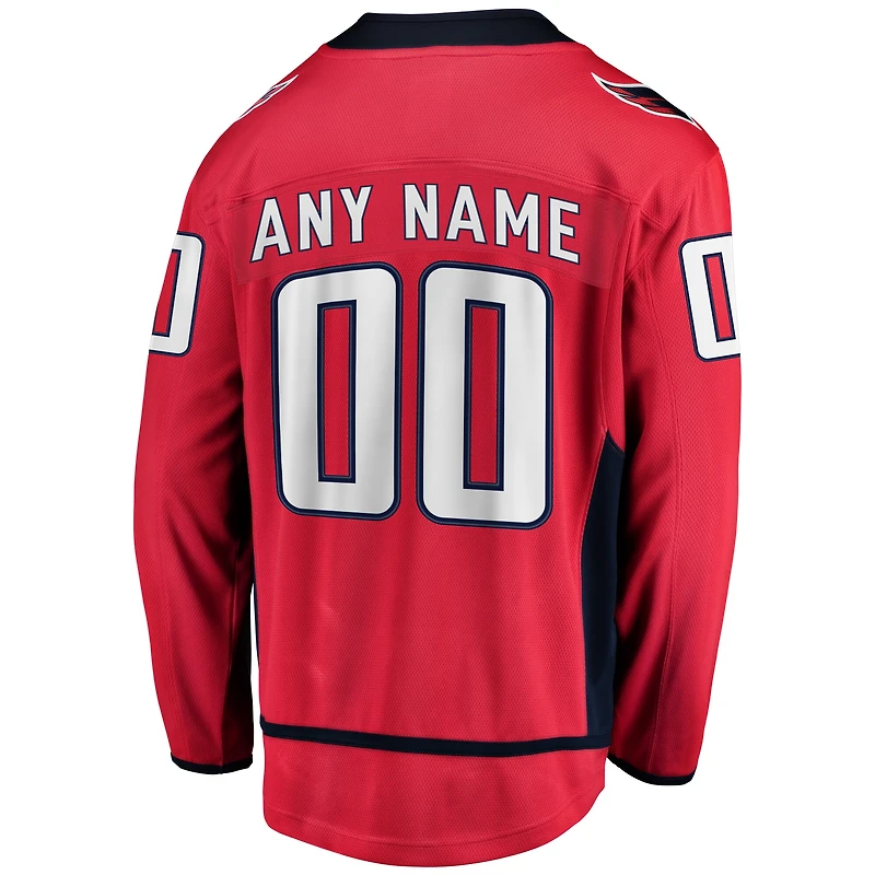 Jeunes fanatiques de marque Washington Capitals Breakaway rouge - Maillot personnalisé