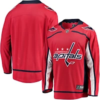Youth Fanatics Red Washington Capitals Home Breakaway - Blank Jersey