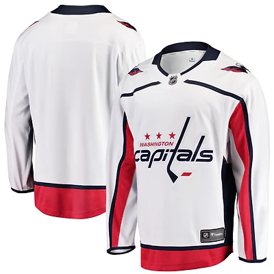 Youth Fanatics White Washington Capitals Away Breakaway Jersey