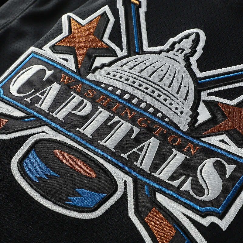 Youth Mitchell & Ness Alexander Ovechkin Black Washington Capitals 2005 Power Play Player Jersey
