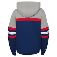 Youth Mitchell & Ness Gray Washington Capitals Head Coach Pullover Hoodie