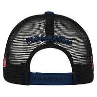 Casquette de camionneur ajustable blanche Mitchell & Ness pour jeunes